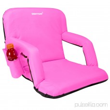 Driftsun Stadium Seat Reclining Bleacher Chair Folding with Back / Sport Chair Reclines Perfect For Bleachers Lawns and Backyards